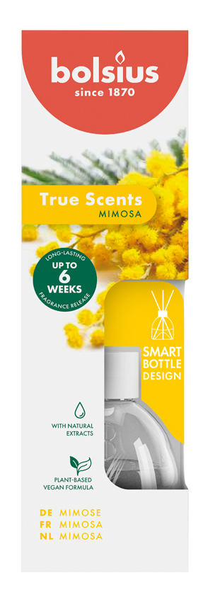 Bolsius True Scents Mimosa Geurstokjes afbeelding