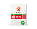 Vitals Q10 100mg Softgels 60SG