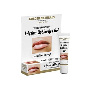 Golden Naturals L-Lysine Lipblaasjes Gel 15ML