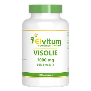Elvitum Visolie 1000mg Capsules 100CP