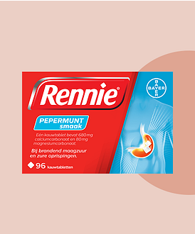 Rennie pepermunt verpakking Rennie pepermunt verpakking