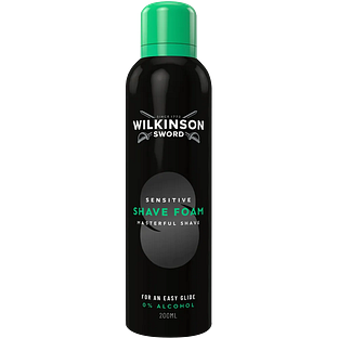 Wilkinson Shave Foam Sensitive 200ML Wilkinson Shave Foam Sensitive 200ML