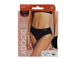 Boody Menstruatieondergoed Bikinislip Zwart Licht / Normaal Maat S 1ST