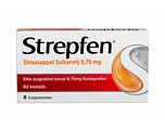 Strepfen Sinaasappel Suikervij 8.75 mg Zuigtabletten 8TB