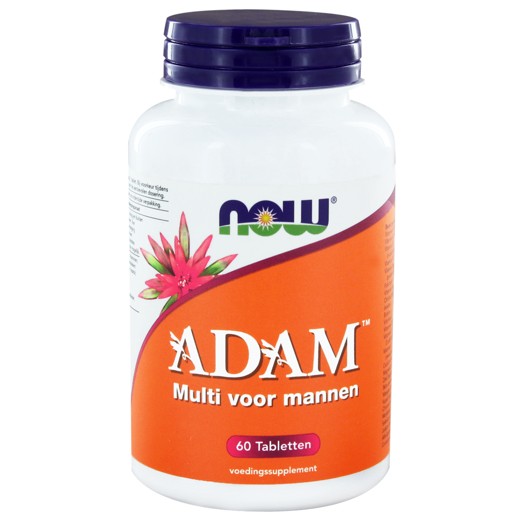 NOW ADAM Multivitamine Voor Mannen Tabletten
