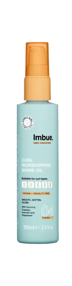 Imbue. Curl Worshipping Shine Oil afbeelding