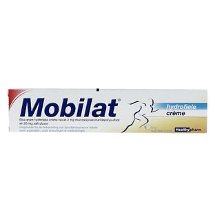 Healthypharm Mobilat Hydrofiele Creme 50GR Healthypharm Mobilat Hydrofiele Creme 50GR