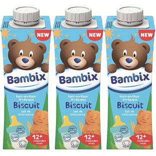 Bambix Drinkpap Kant-en-Klaar Biscuit 12+ 750ML