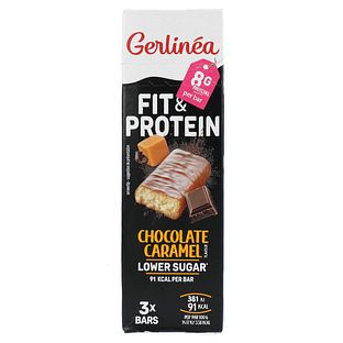 Gerlinéa Fit & Protein Chocolate Caramel Reep 81GR