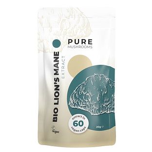 Pure Mushrooms Bio Lions Mane Capsules 60VCP Pure Mushrooms Bio Lions Mane Capsules 60VCP