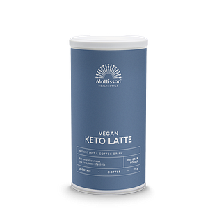 Mattisson HealthStyle Keto Latte - Vegan MCT & Coffee 200GR