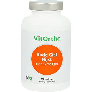 VitOrtho Rode Gist Rijst met 35mg Q10 Vegicaps 180VCP