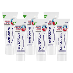 Sensodyne Gevoeligheid & Tandvlees Whitening Tandpasta Multiverpakking 6x75ML