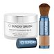 Sunday Brush Protect & Cleanse Set - Tan 2 Stuks