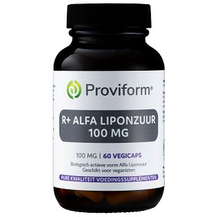 Proviform R+ Alfa Liponzuur 100mg Vegicaps 60VCP
