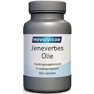 Nova Vitae Jeneverbes Olie Capsules 250CP