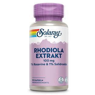 Solaray Rhodiola Extract 100mg Capsules 30CP