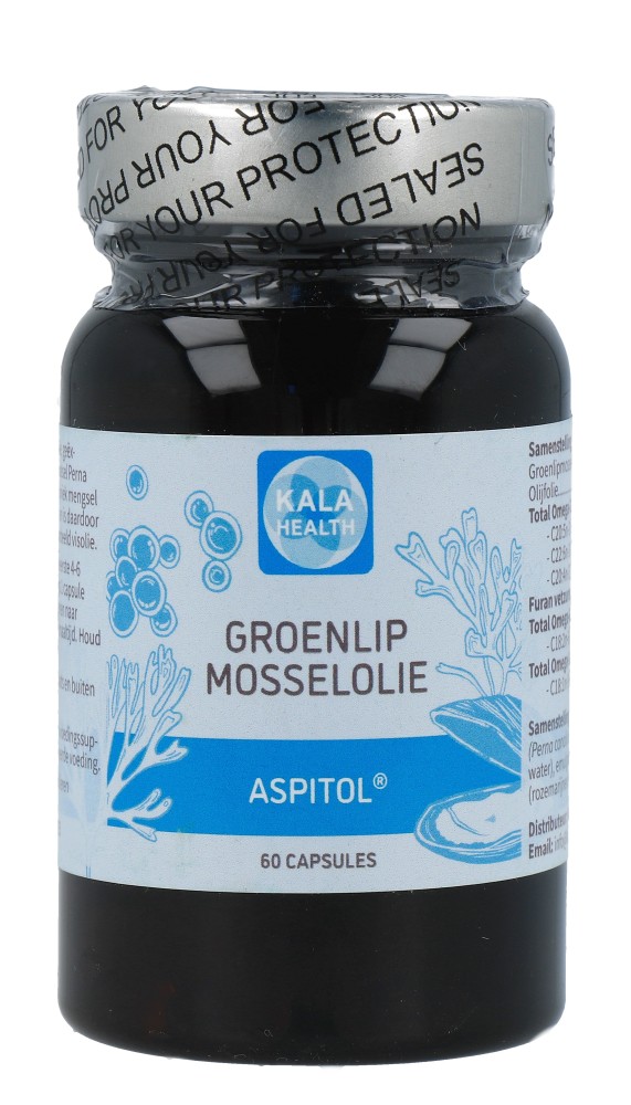 Kala Health Groenlopmosselolie Aspitol afbeelding