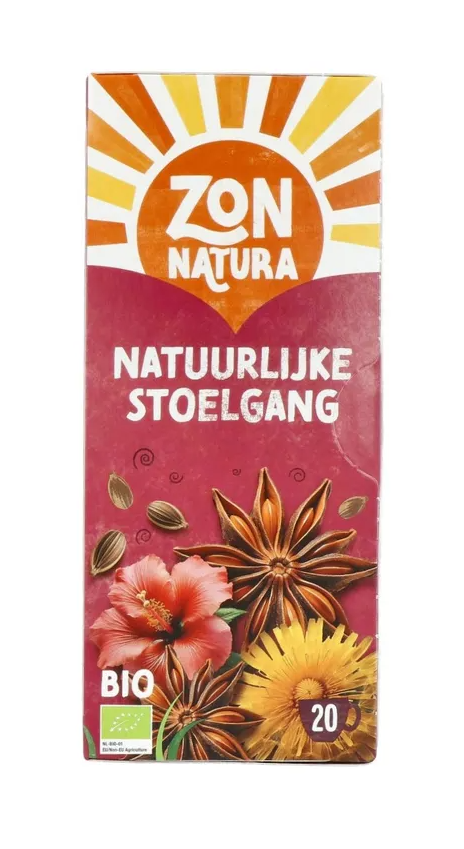 Zonnatura Natuurlijke Stoelgang Kruideninfusie 20ST