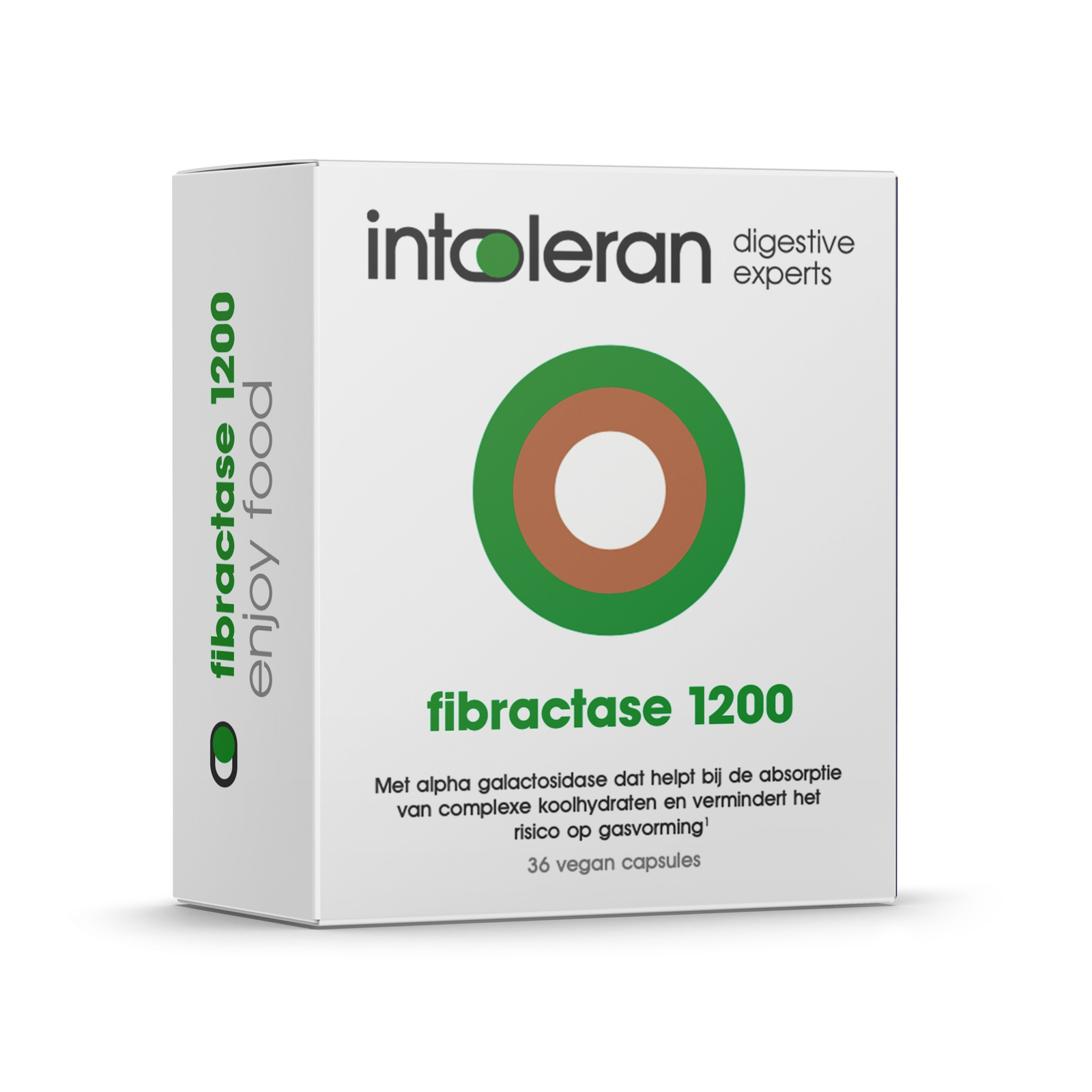 Intoleran Fibractase 1200 Capsules afbeelding 1
