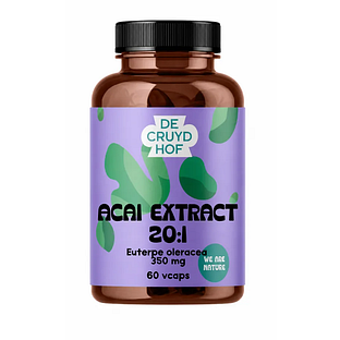 Cruydhof Acai Extract 20:1 Capsules 60VCP