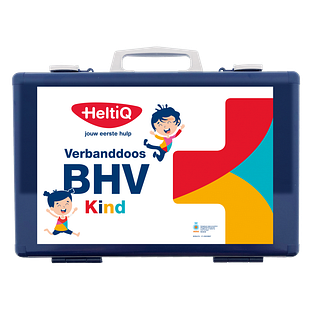HeltiQ Verbanddoos Modulair BHV Kind - Blauw 1ST HeltiQ Verbanddoos Modulair BHV Kind - Blauw 1ST