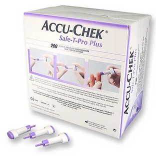 Roche Accu-Chek Safe-T-Pro-Plus Lancetten 200ST Roche Accu-Chek Safe-T-Pro-Plus Lancetten 200ST