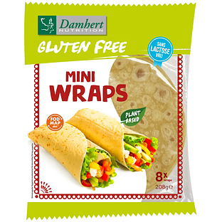 Damhert Mini Wraps Glutenvrij 8ST Damhert Mini Wraps Glutenvrij 8ST