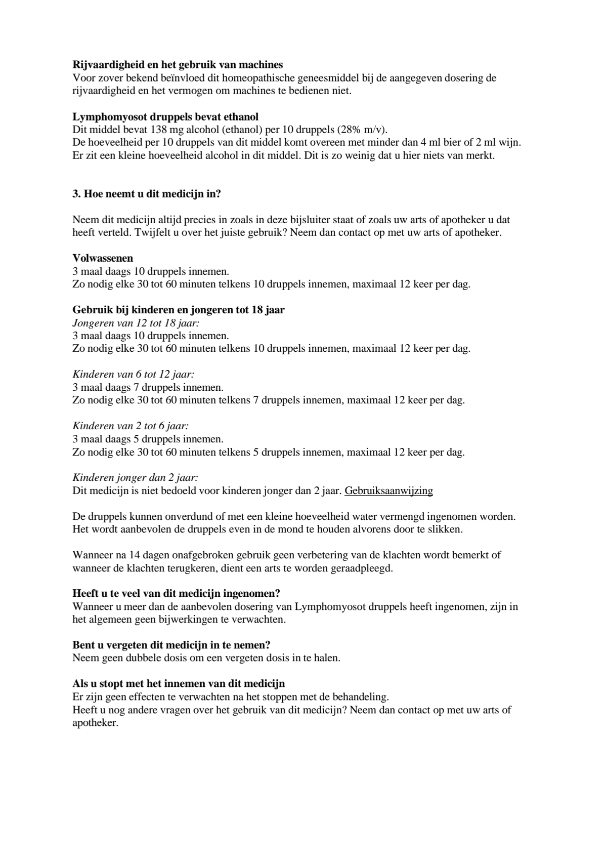Lymphomyosot Druppels afbeelding van document #3, leaflet