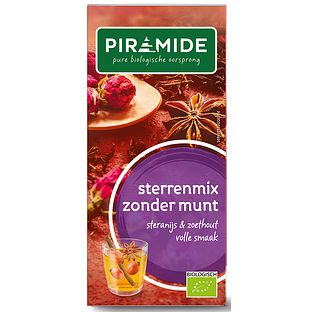 Piramide Thee Sterrenmix zonder Munt 20ZK