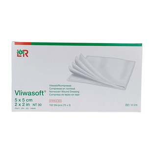 Lohmann & Rauscher Vliwasoft Vliesstofkompres 5x5cm 150ST Lohmann & Rauscher Vliwasoft Vliesstofkompres 5x5cm 150ST