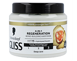 Schwarzkopf Gliss Kur 4-in-1 Regeneration Bond-Building Hair Mask 400ML