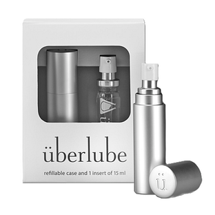 Uberlube Hervulbaar Glijmiddel Zilver 15ML