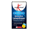 Lucovitaal IJslandse Levertraan Capsules 60CP Lucovitaal IJslandse Levertraan Capsules 60CP
