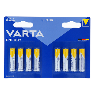 Varta Energy AAA 8ST Batterijen 8ST
