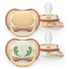 Avent Day & Night Fopspeen 0-6M 2ST Afbeelding fopspenen uit de verpakking