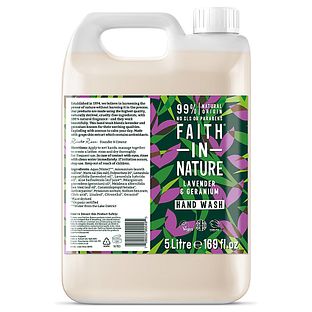 Faith in Nature Lavendel & Geranium Handwash 5LT