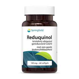 Springfield Spring Reduquinol Kristalvrij Ubiquinol 100mg 60SG