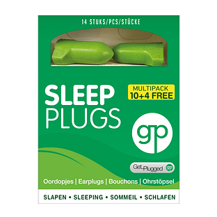 Get Plugged Sleep Plugs Oordopjes 7PR Get Plugged Sleep Plugs Oordopjes 7PR