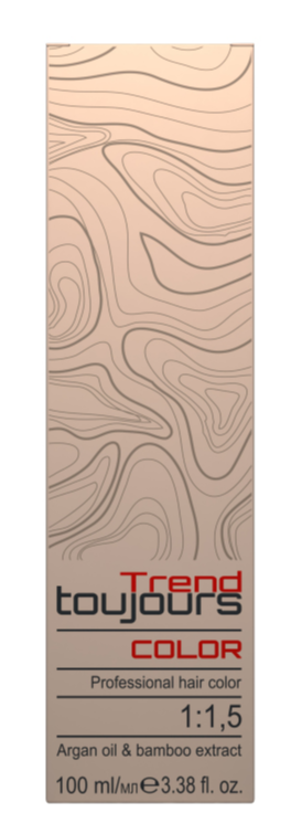 Toujours Trend Color 8.34 Light Golden Copper Blonde afbeelding 1