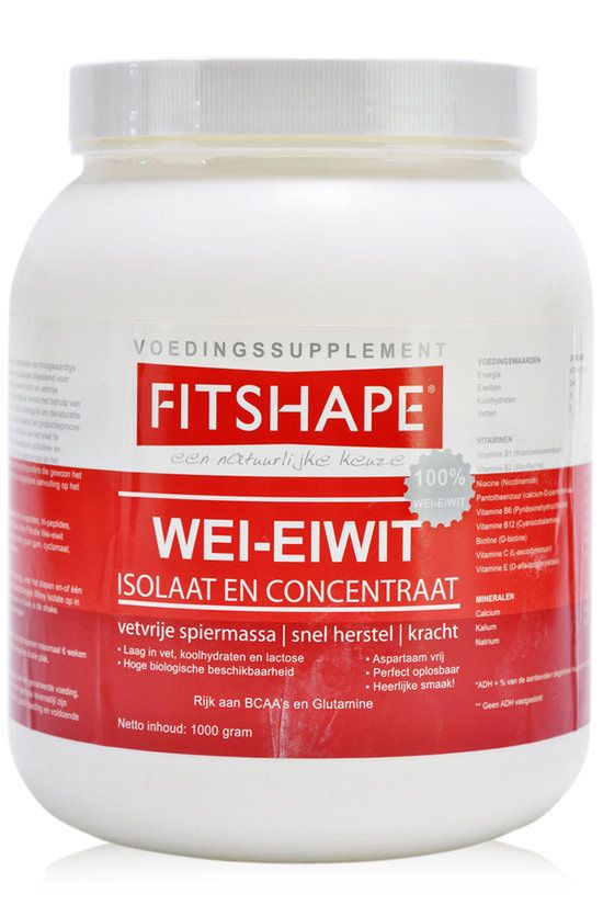 Fitshape Wei Eiwit 1000GR
