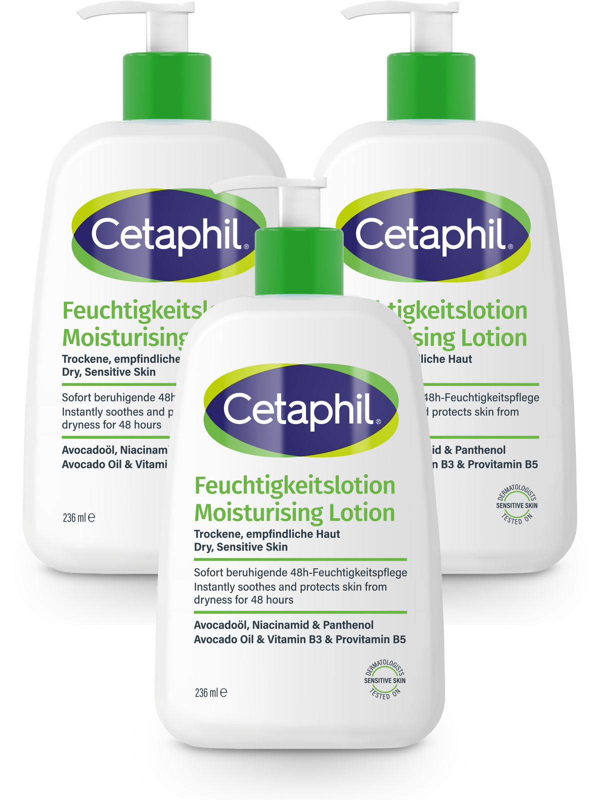 Cetaphil Moisturizing Lotion Multiverpakking