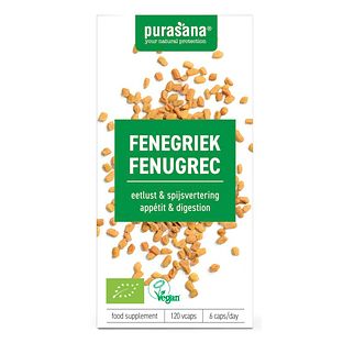 Purasana Fenegriek Capsules 120VCP