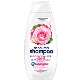 Schauma Shampoo Zijde Doorkammer & Glans 400ML Schauma Shampoo Zijde Doorkammer & Glans 400ML