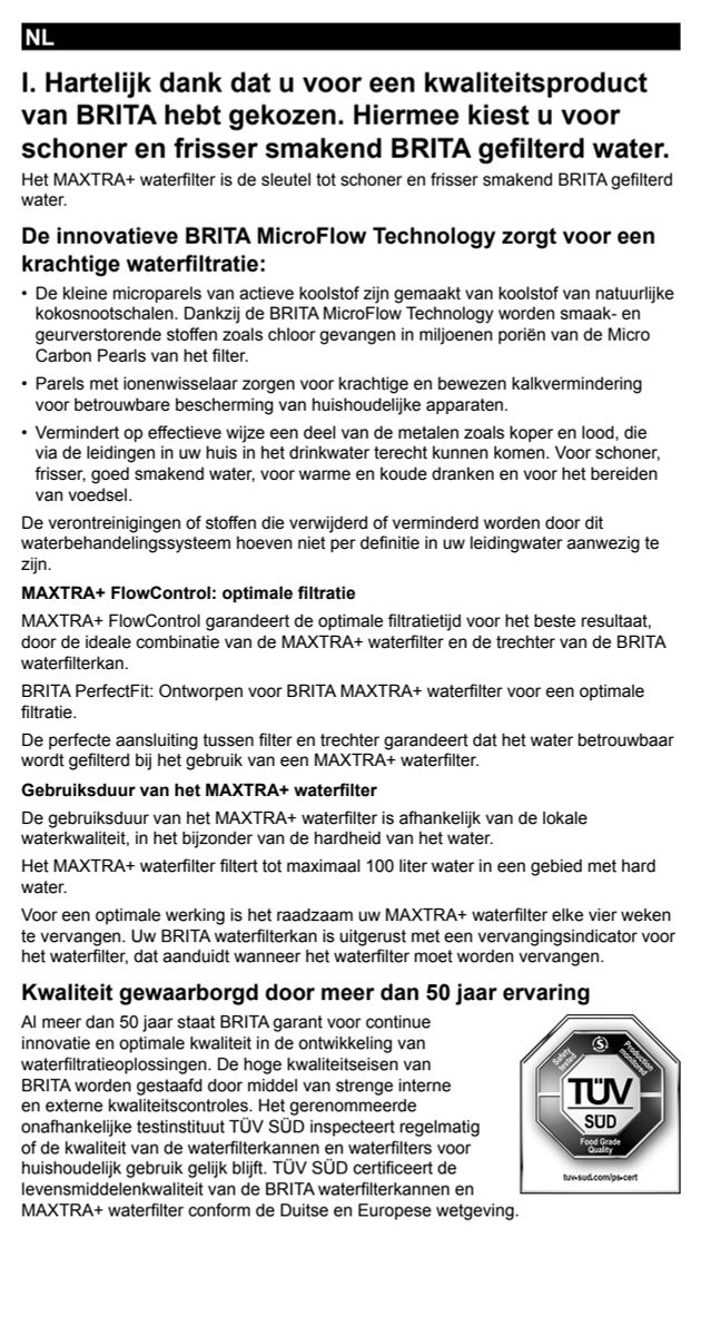Marella Waterfilterkan Wit + 6 Maxtra Filterpatronen afbeelding van document #20, instructions