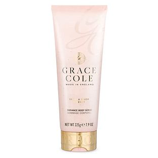 Grace Cole Vanilla Blush & Peony Radiance Body Scrub 225GR Grace Cole Vanilla Blush & Peony Radiance Body Scrub 225GR