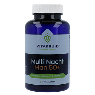 Vitakruid Multi Nacht Man 50+ 100% Vegan 90TB