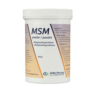 DeBa Pharma MSM Poeder 500GR DeBa Pharma MSM Poeder 500GR