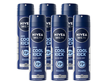 Nivea Men Cool Kick Deodorant Spray Voordeelverpakking 6x150ML