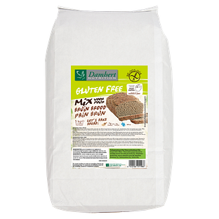 Damhert Gluten Free Broodmix Bruin 5KG